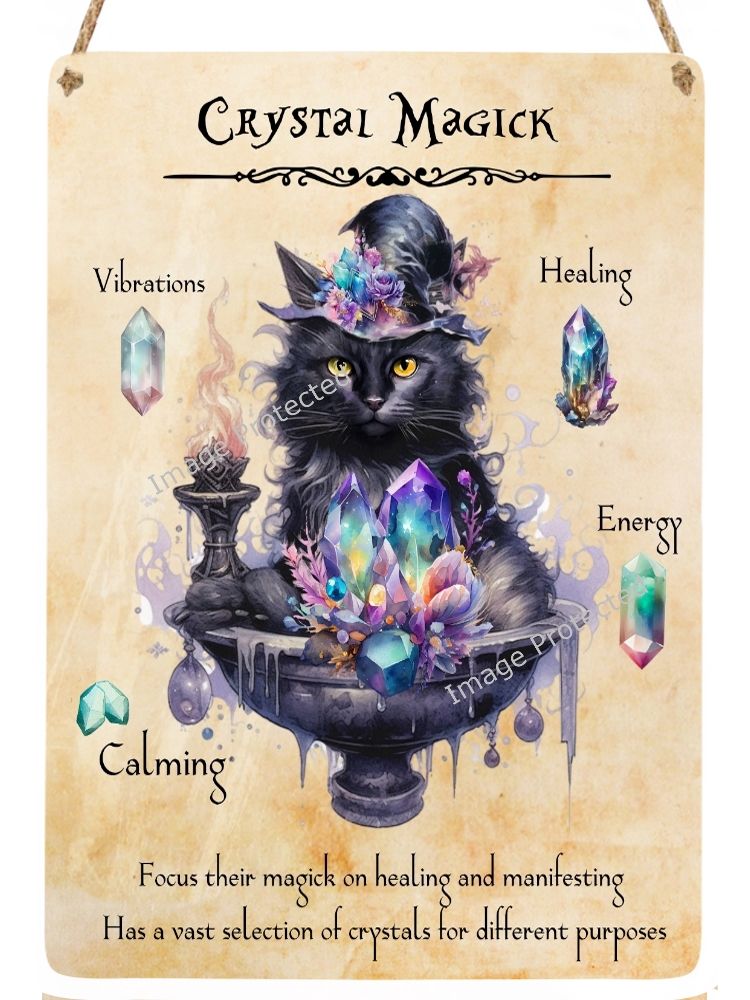 Cat Sign - Crystal Magick
