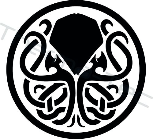 Cthulhu Mythos symbol vinyl decal