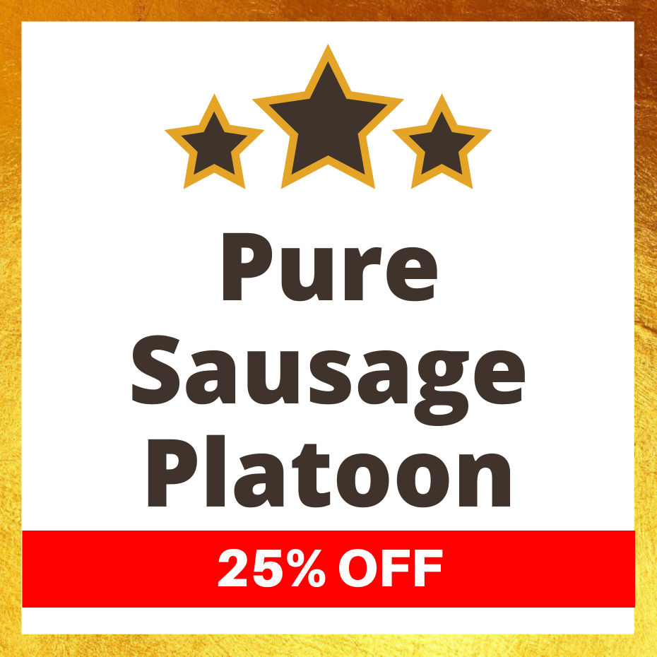 Pure Sausage Platoon Multipack