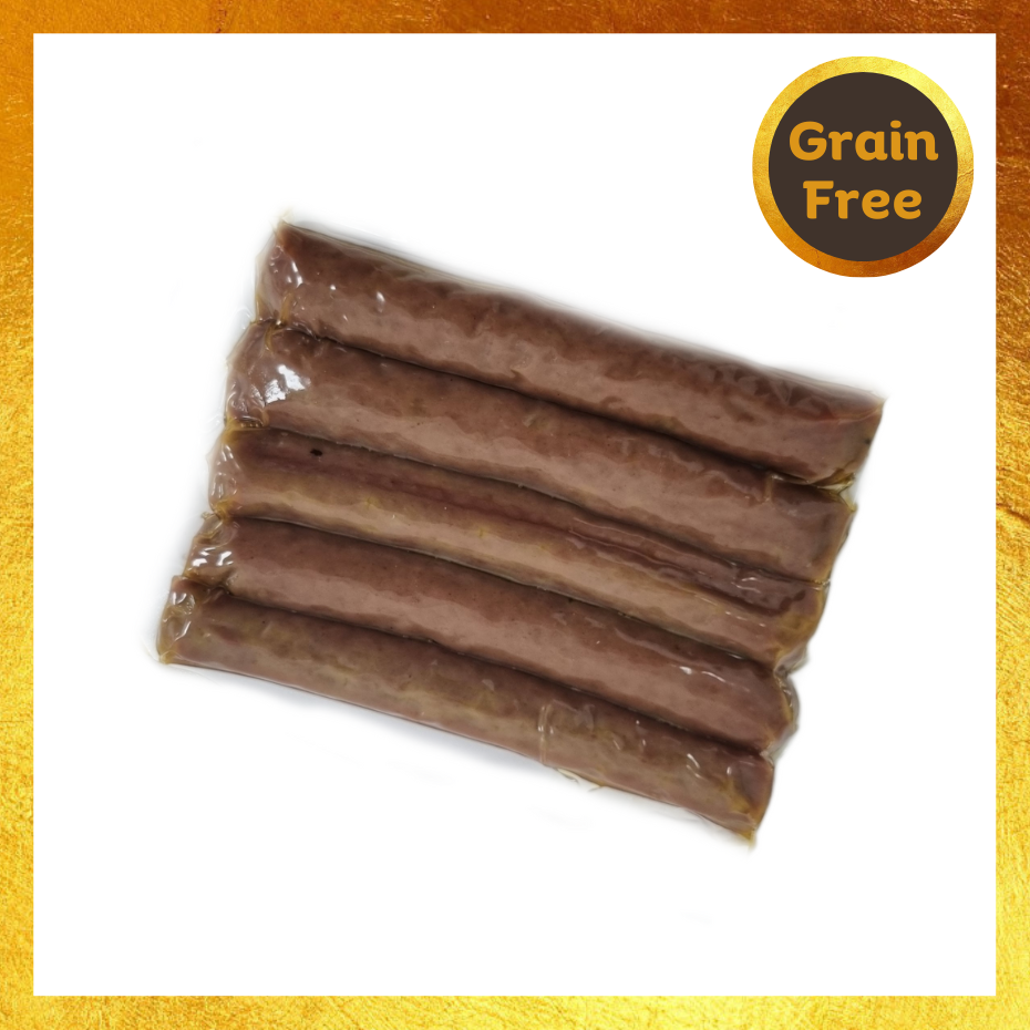 Moist Beef & Garlic Sausages 5-pack