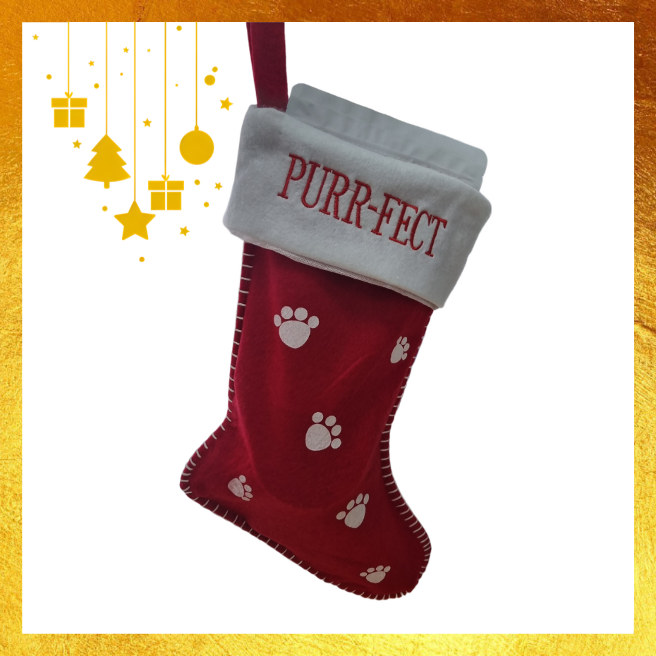 Christmas Stocking - Cat