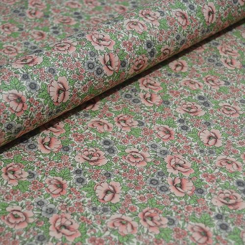 Rich Floral Design in Peach