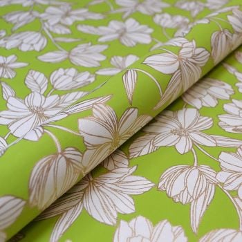 Bold Floral Lime