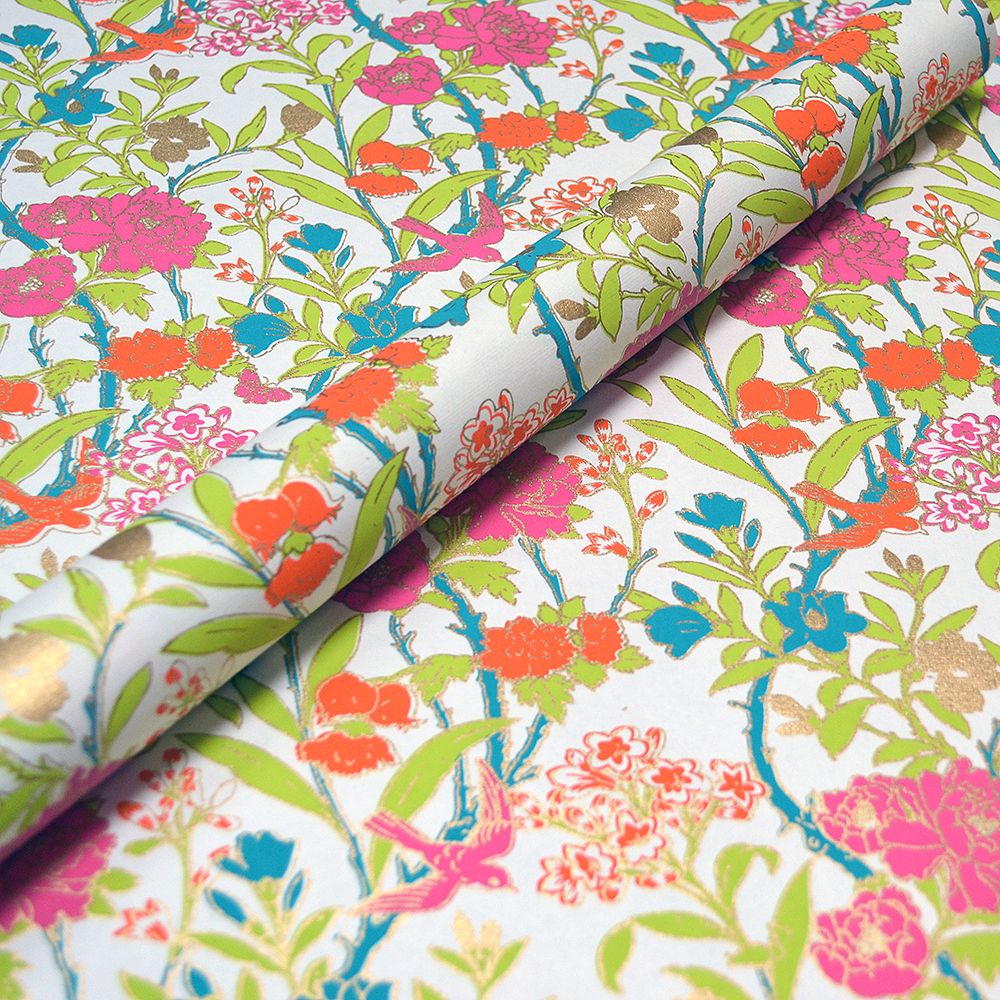 Floral Vine White