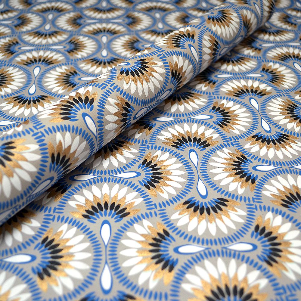 Blue Deco Fans