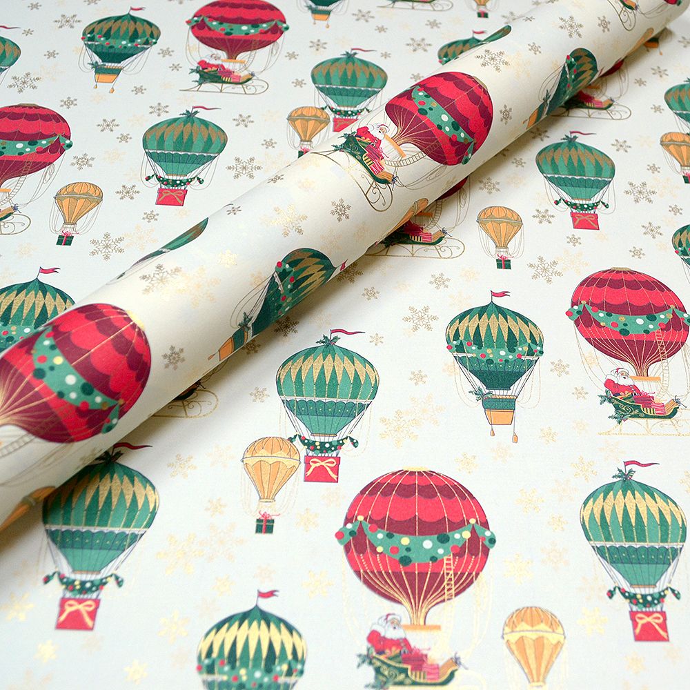 Festive Hot Air Balloons
