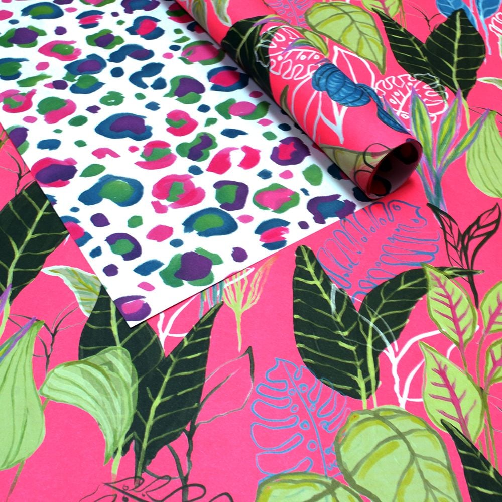 Neon Tropical Foliage