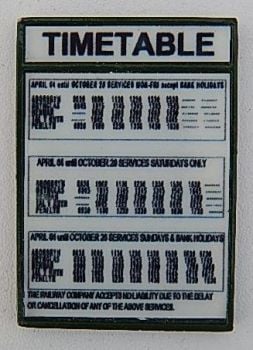 PW16 - Timetable Board