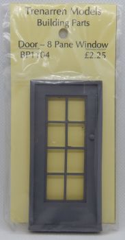 BP1104 - Door 8 Pane Window