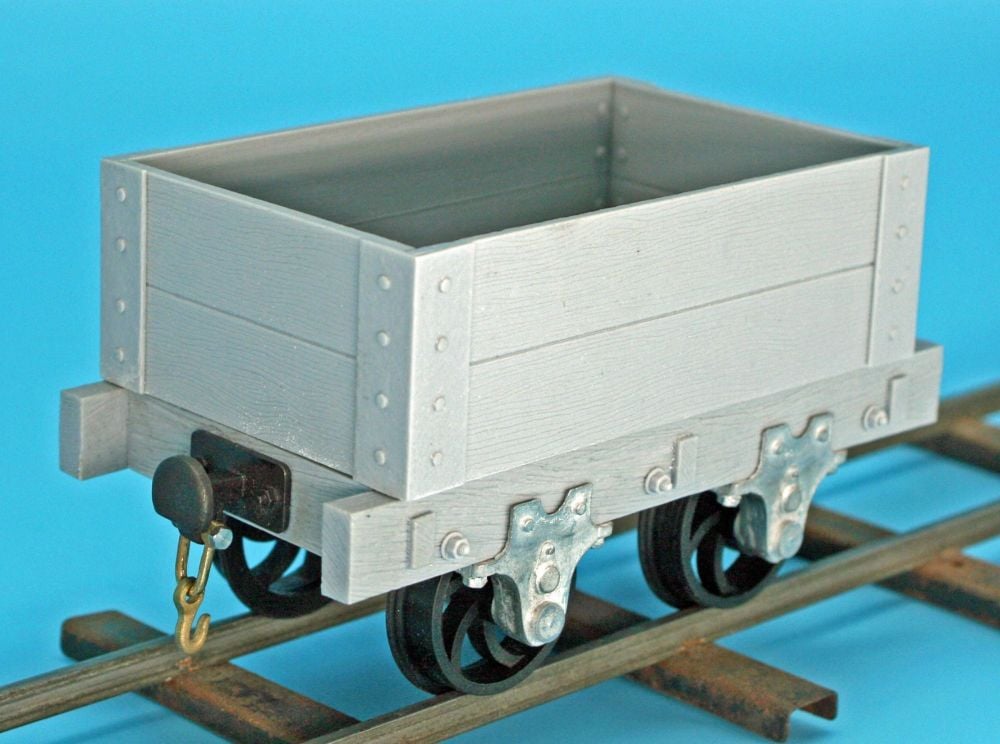 MCQR-05 Quarry Style 2 Plank Wagon
