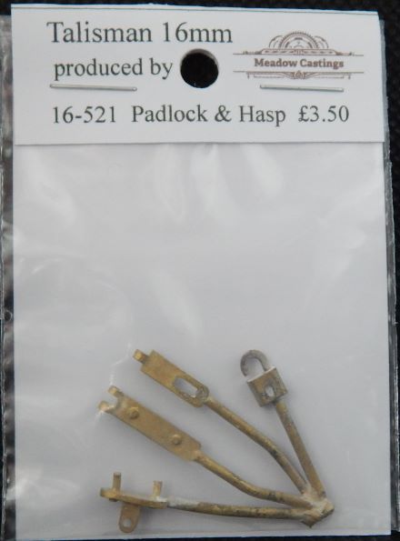 16-521 Padlock & Hasp
