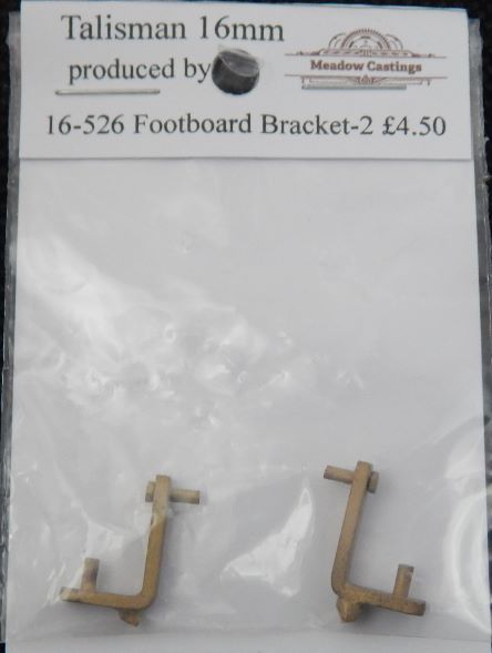 16-526 Footboard Bracket Pair