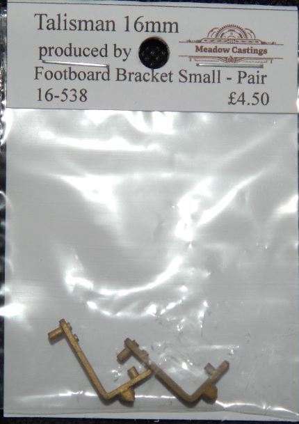16-538 Footboard Bracket Small Pair