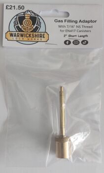 Gas Filler Adapter - Short