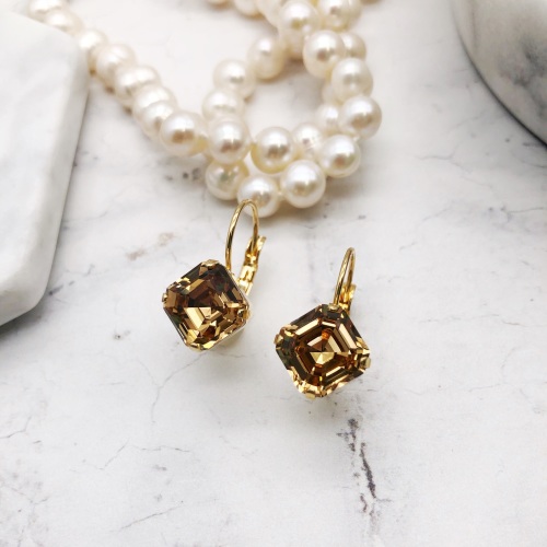 Champagne Topaz Imperial Earrings