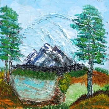 Pine View  by Janet Watson Art