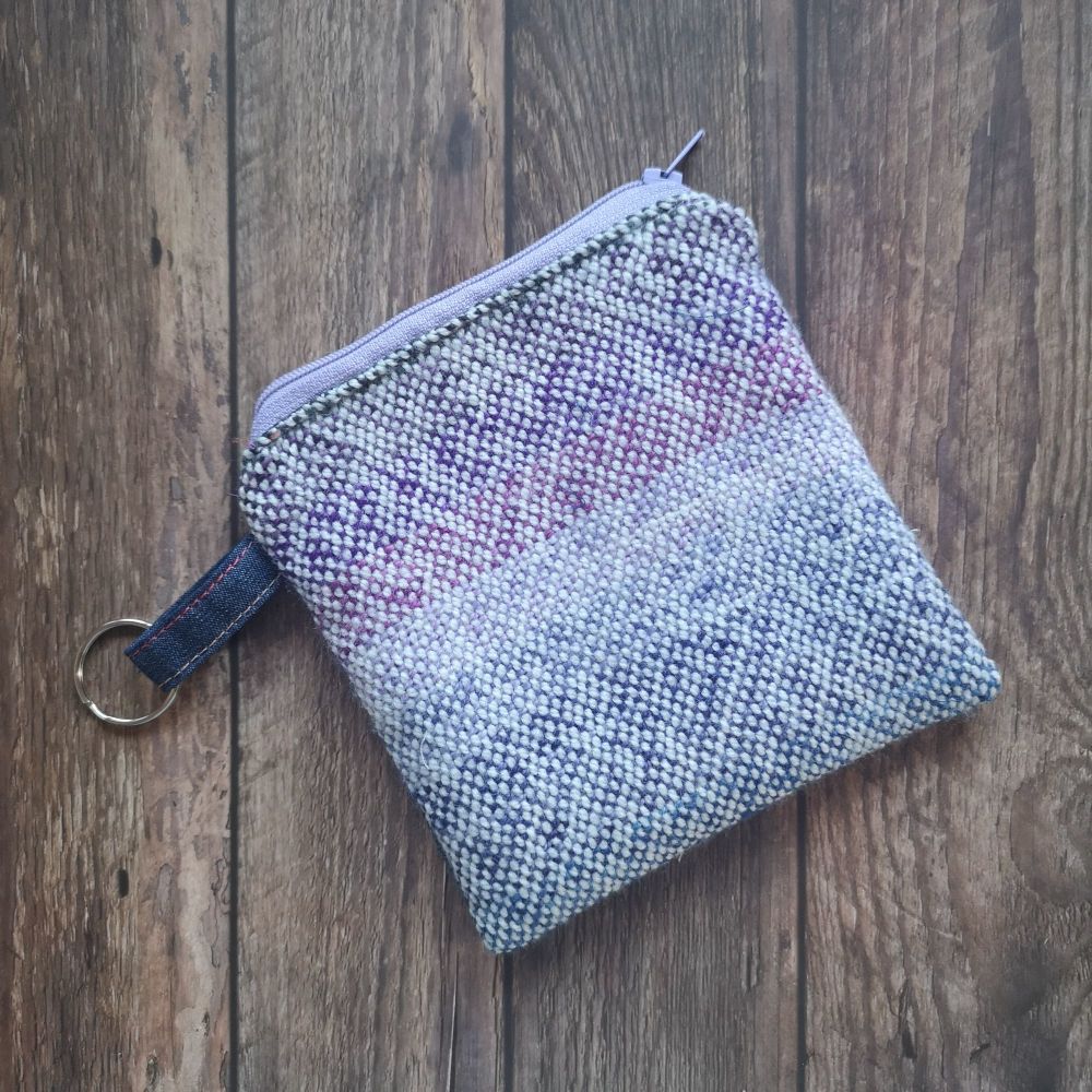 Hand Woven Zippered Notions Pouch 