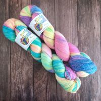 Woah! on Merino Silk High Twist Sock