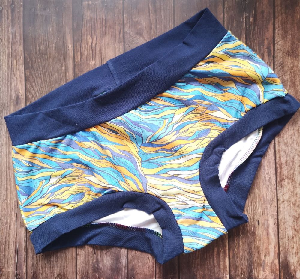 XL Boy Shorts UK 18-20 - Opal