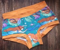 LARGE Boy Shorts UK 14-16 - Mermaids