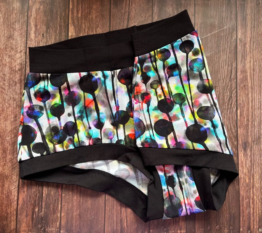 XL Boy Shorts UK 18-20 - Drippy Trip
