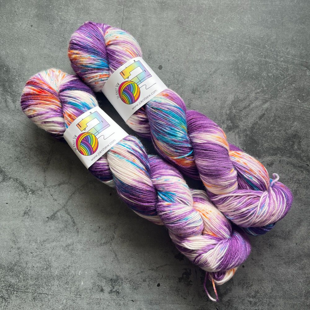 Finger of Fudge on Merino Nylon Krypton sock
