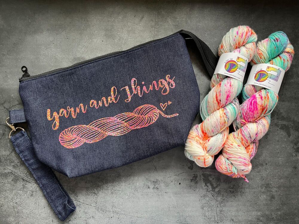 Yarn & Things Boxy Bottomed Project Bag