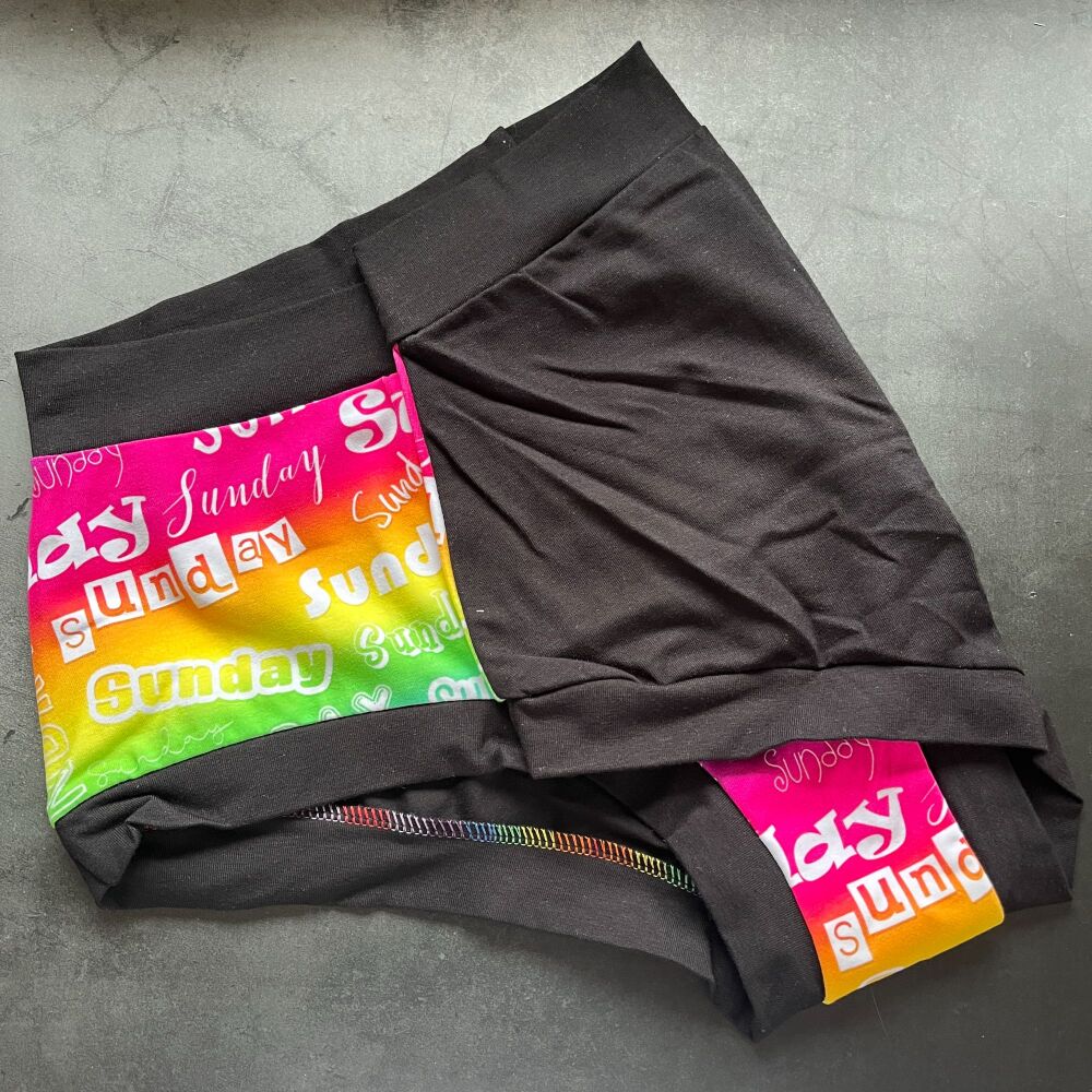 XXL Boy Shorts UK 22-24 - DOTW Sunday