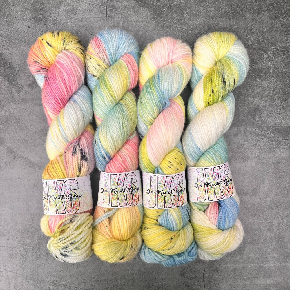 Crafty Animals on Merino / Nylon DK