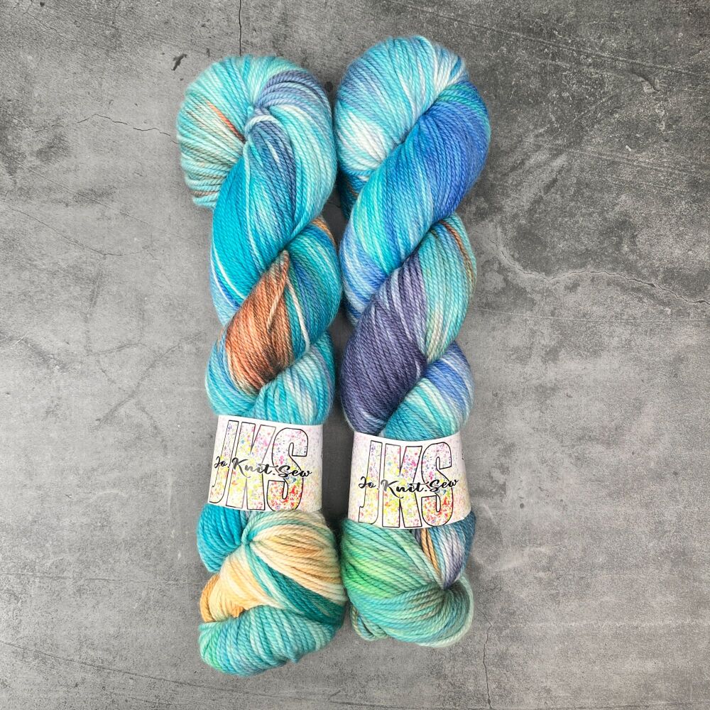 Verdigris on Merino / Nylon DK
