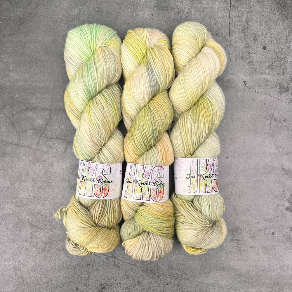 Lichen Variegated on Merino Nylon sock