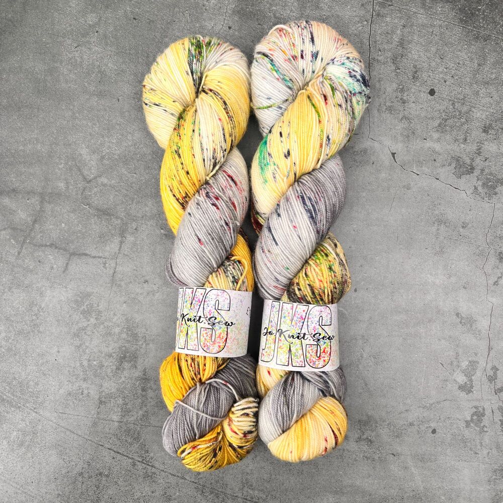 And We Wait on Merino Nylon Krypton sock