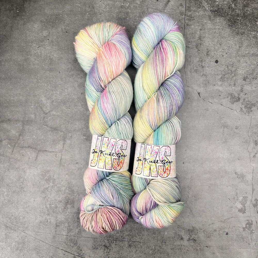 Coral Reef Variegated on Merino Nylon Krypton sock