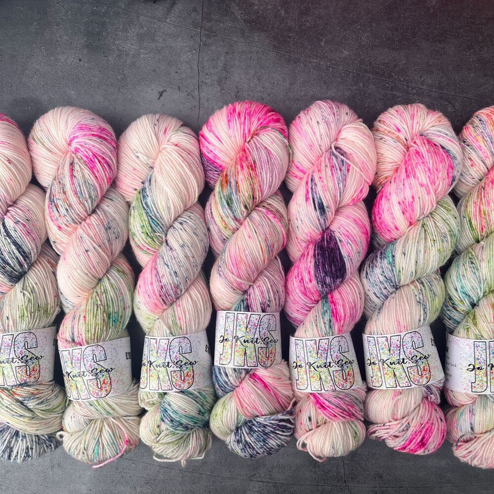 Show Time on Merino Nylon sock