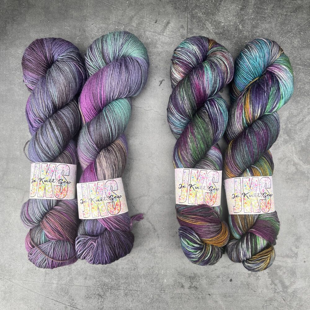 Opal's Eve on Merino Nylon Krypton sock