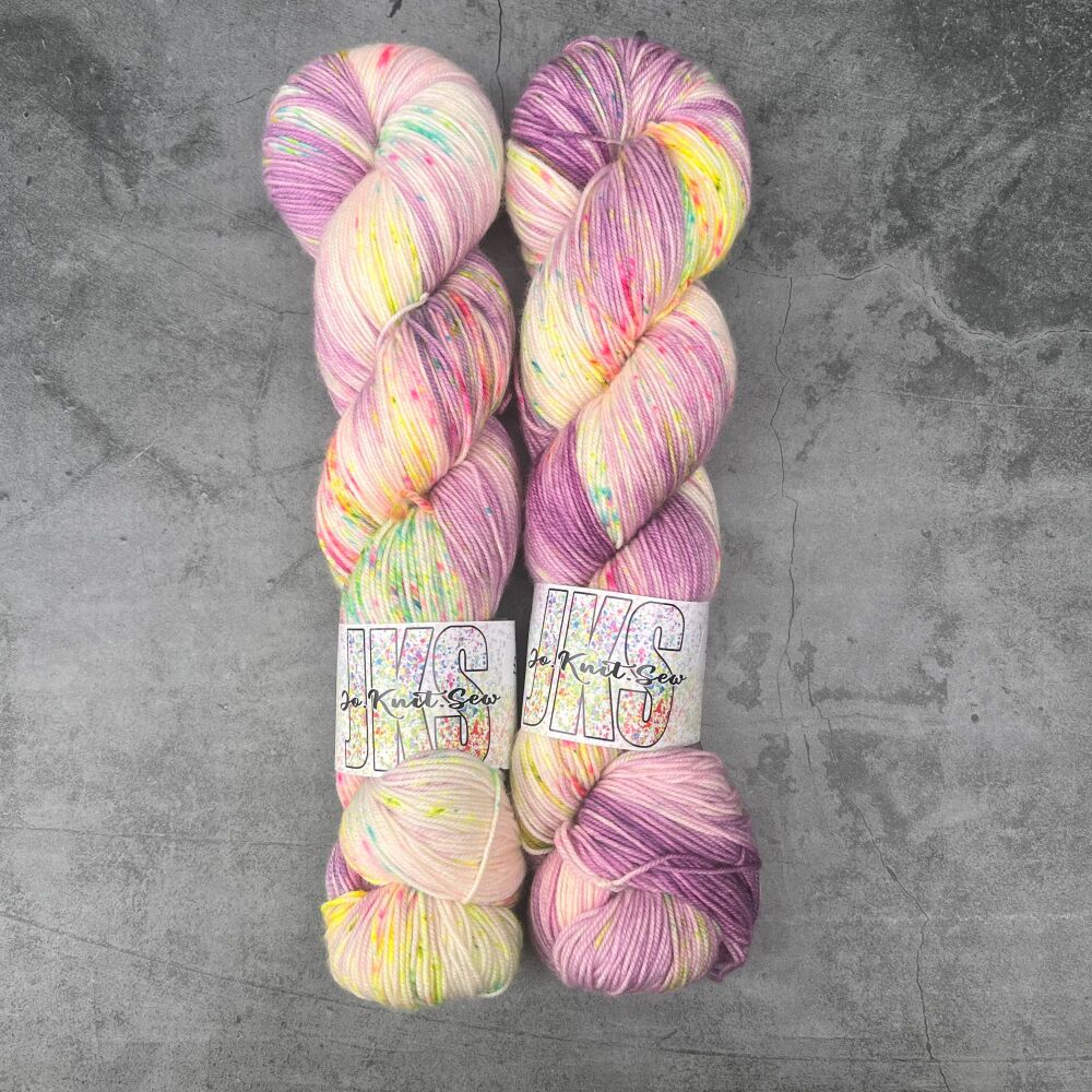 Funfetti on Merino Nylon Krypton sock
