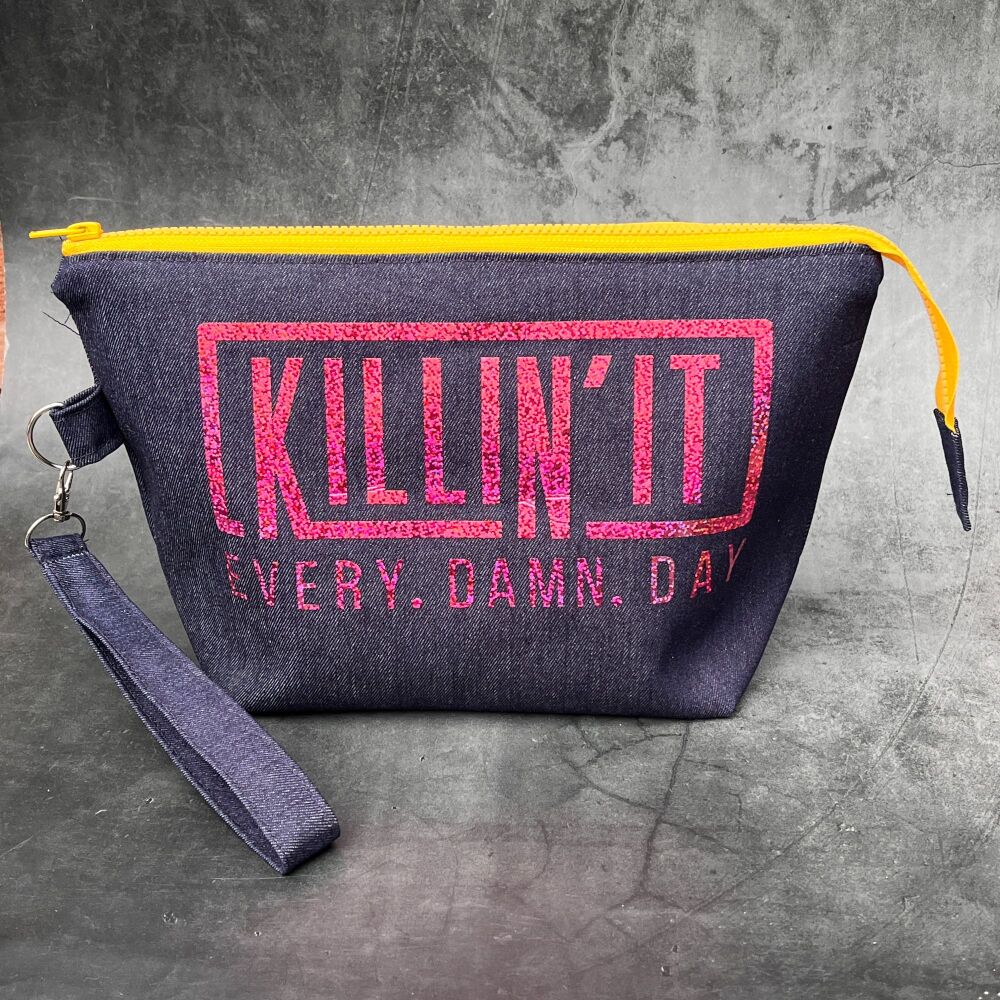 Killin' It Boxy Bottomed Project Bag