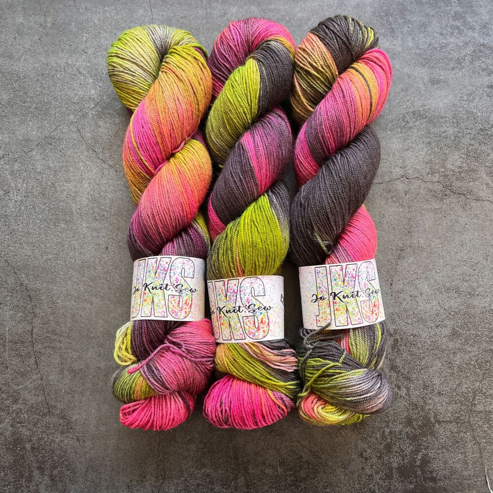 American Girl  on Merino / Yak / Nylon sock