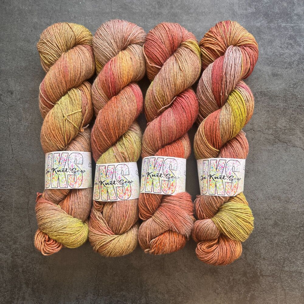 Beginning & Ends on Merino / Yak / Nylon sock