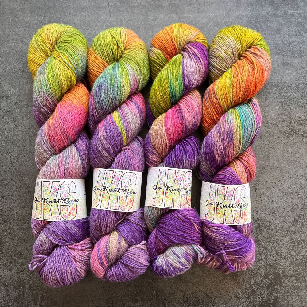 The Monty  on Merino / Yak / Nylon sock