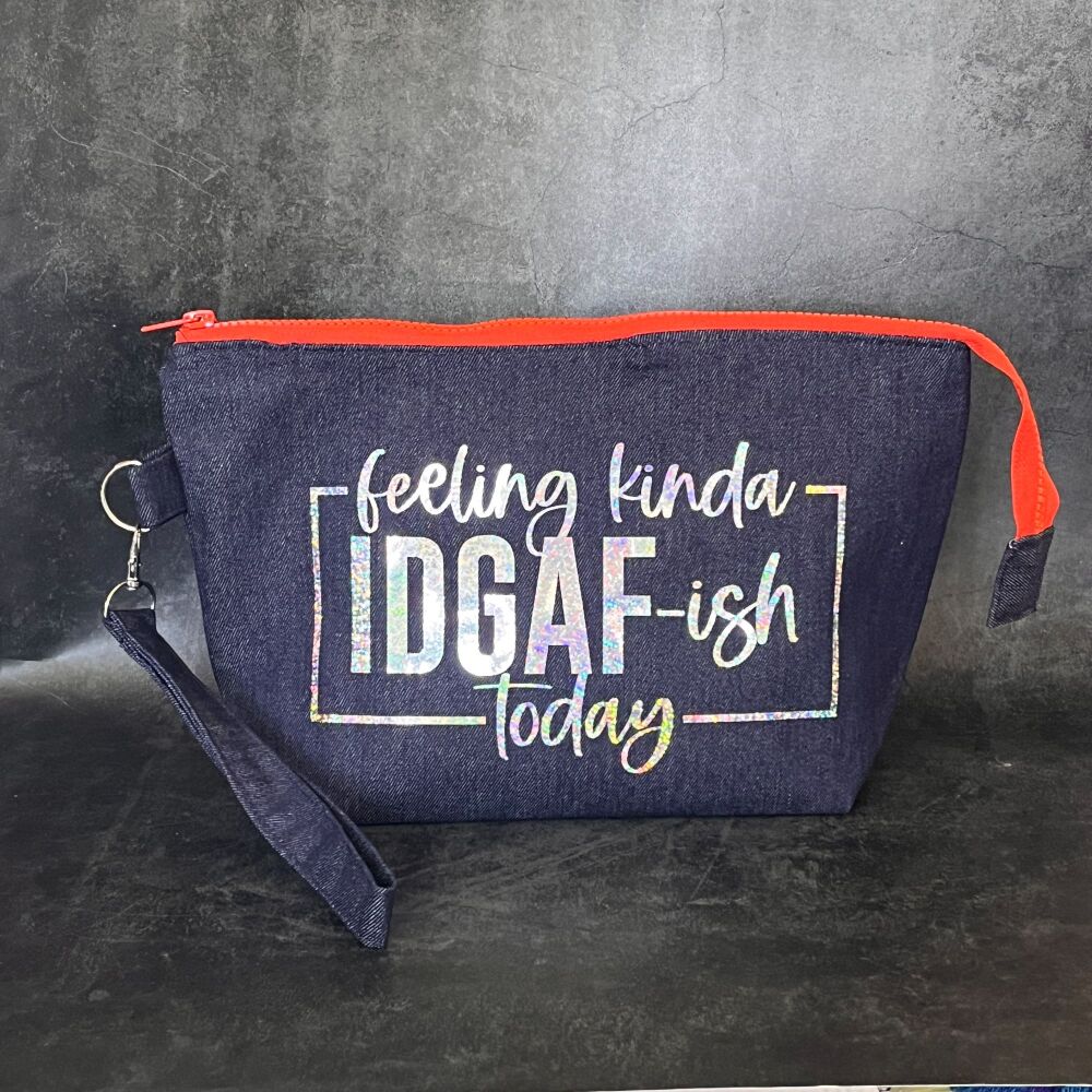 IDGAF-ish Boxy Bottomed Project Bag