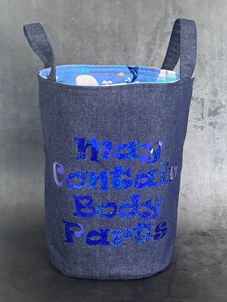 Body Parts - Denim Yarn Bucket