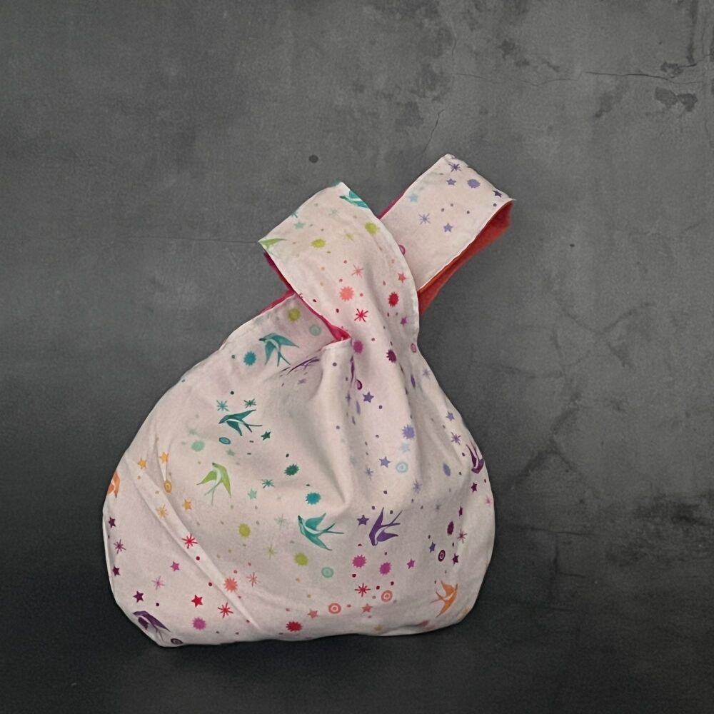 Little Sister Japanese Knot Bag - perfect for socks