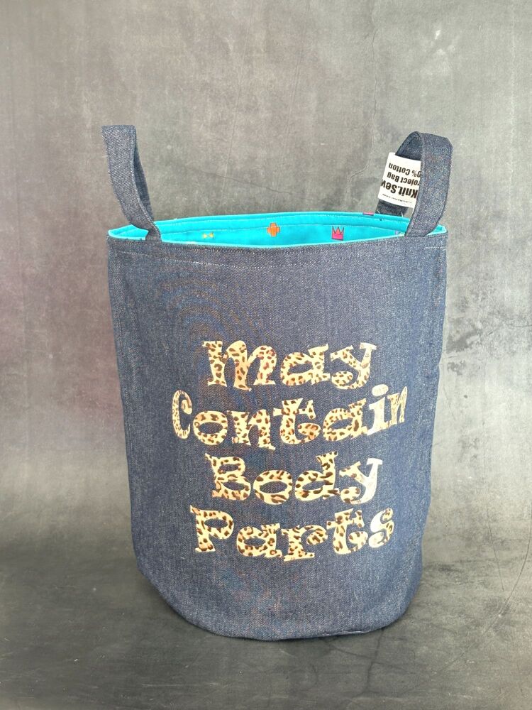 Body Parts - Denim Yarn Bucket