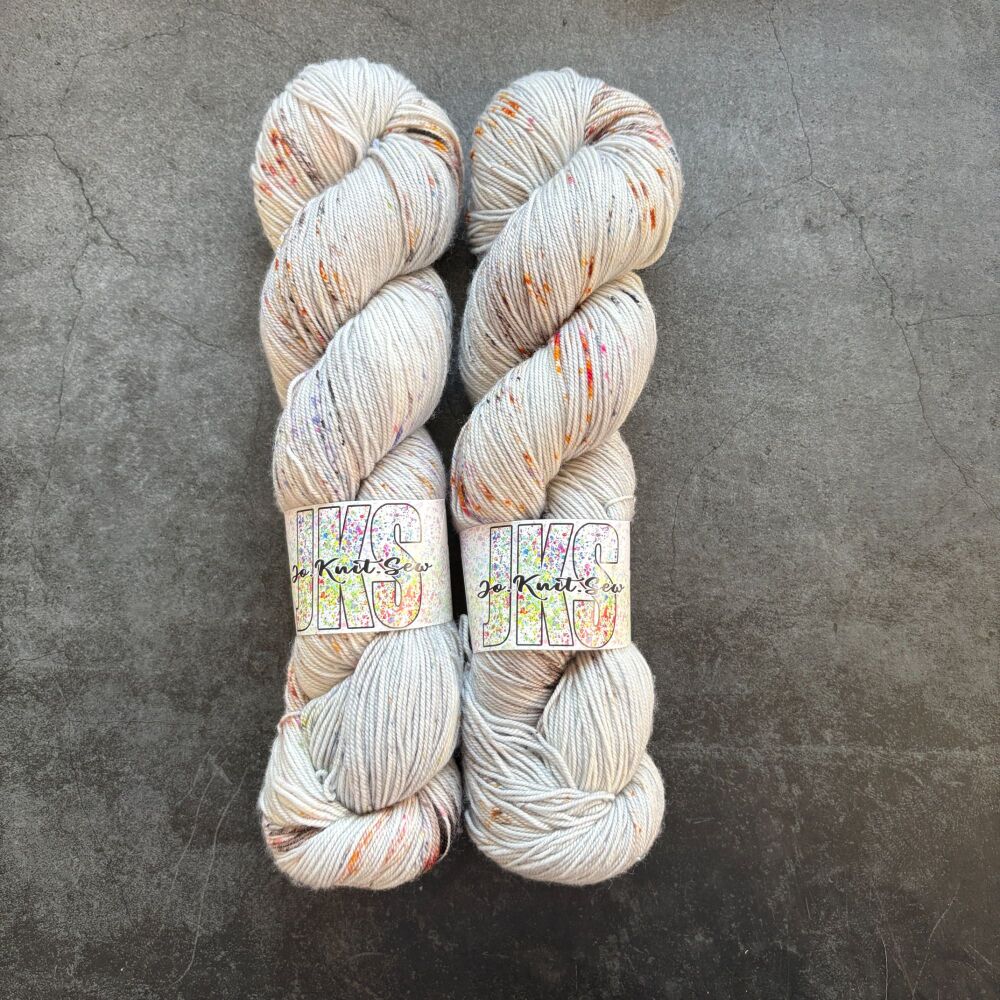 Scree Speckled on Merino Nylon Krypton sock