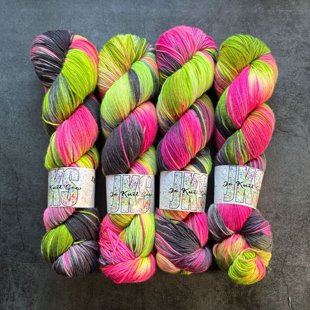 American Girl  on Merino Nylon Krypton sock