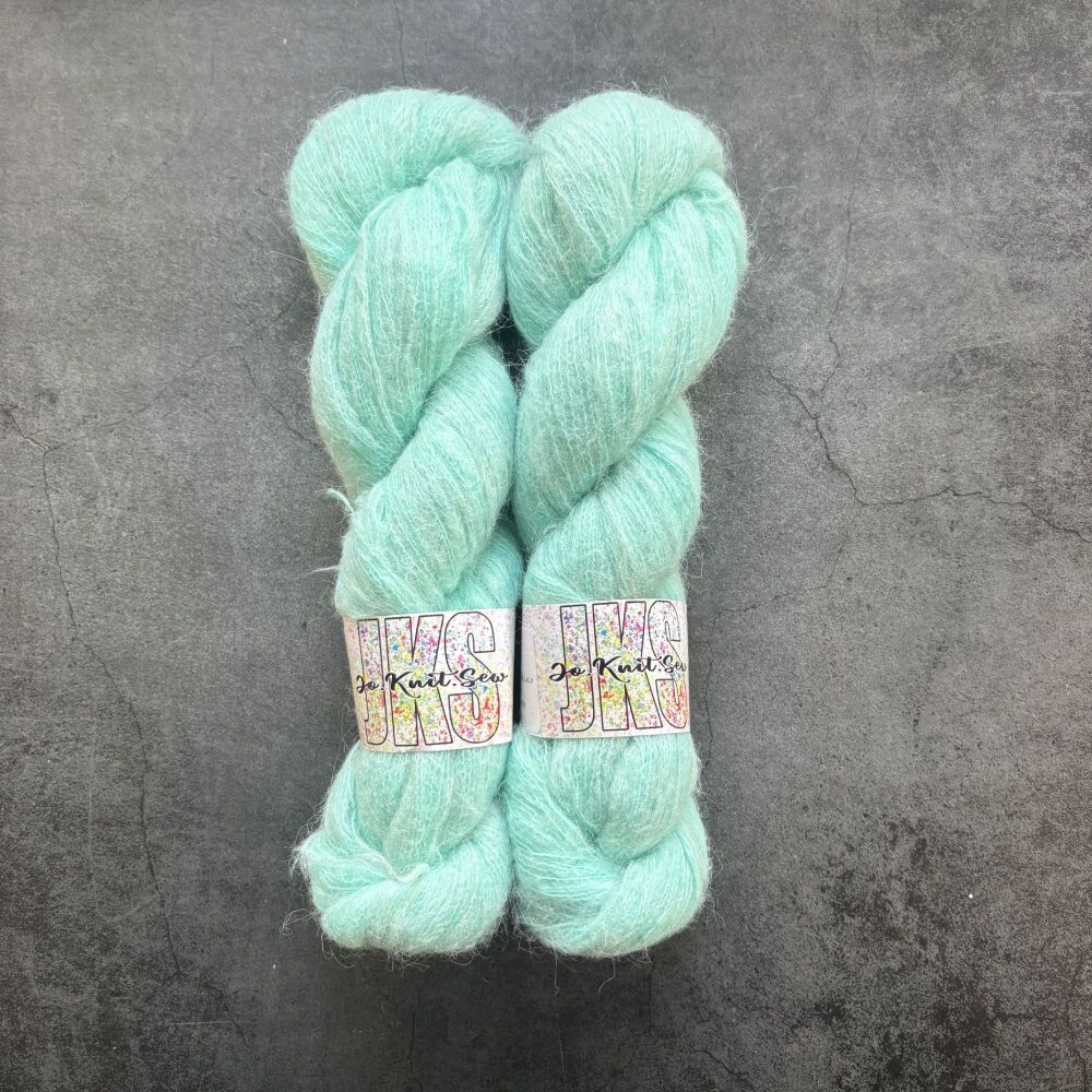 Aqua Baby Suri / Silk Fluffy Lace