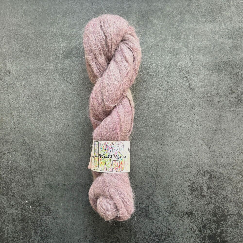 Black Grape Baby Suri / Silk Fluffy Lace