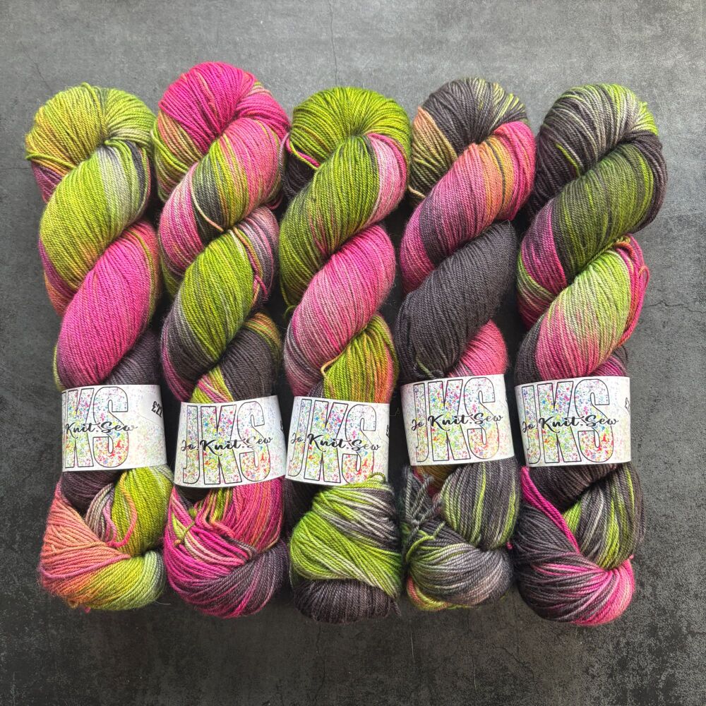 American Girl  on Merino / Yak / Nylon sock