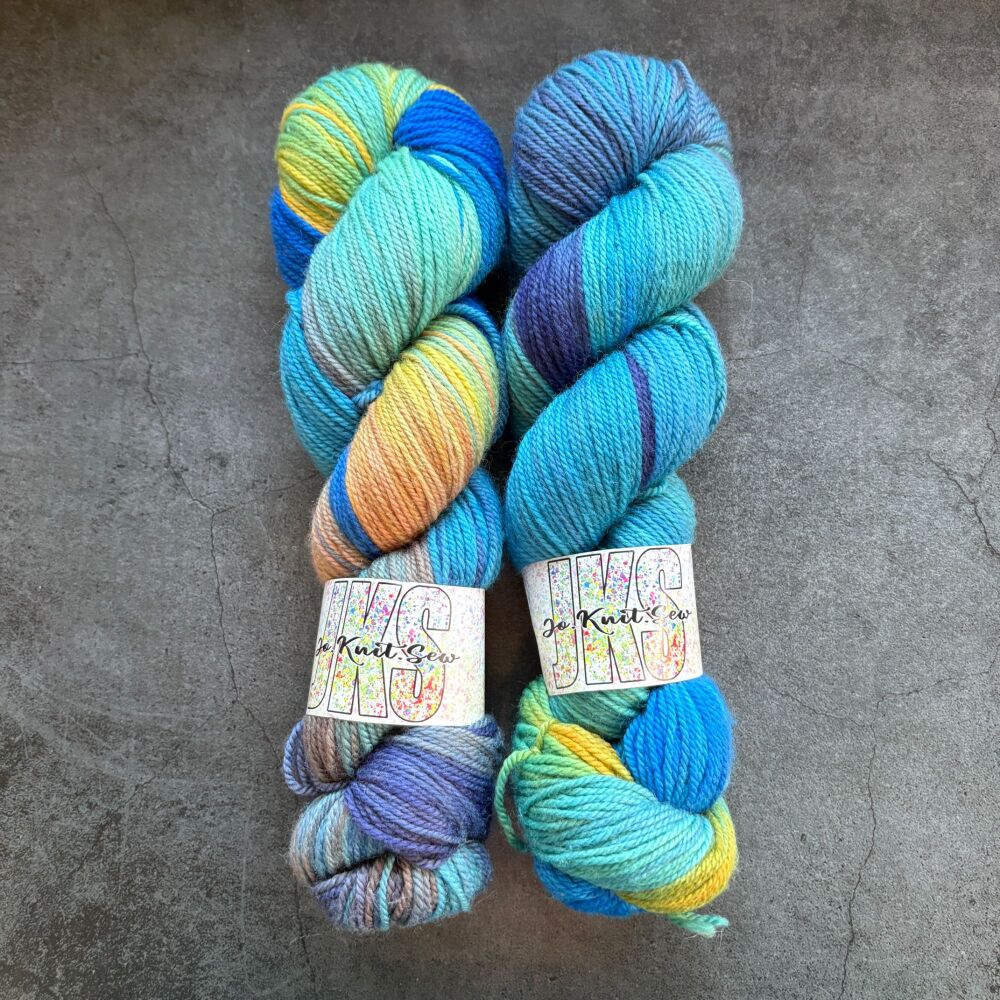 Verdigris on Merino / Nylon DK